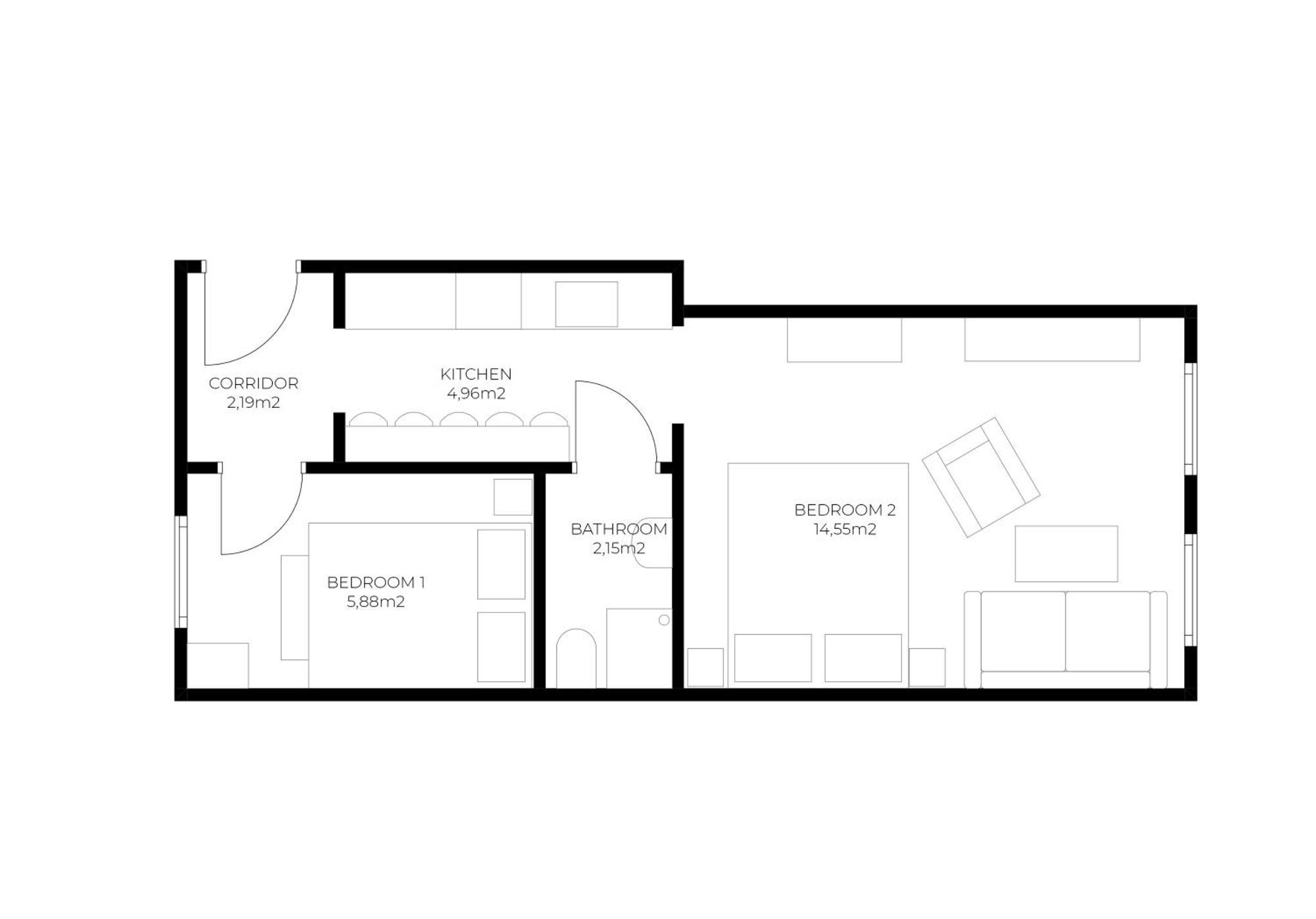 Stylish Apartment, 4 Min To U3 Zipperer Strasse Wien Eksteriør billede